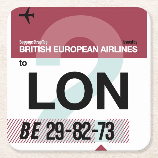 WanderTag Paper-Untersetzer Rechteckiger Pappuntersetzer (Vorderseite)