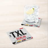 WanderTag Paper-Untersetzer Rechteckiger Pappuntersetzer (Vor Ort)