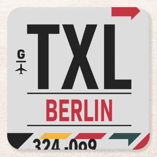 WanderTag Paper-Untersetzer Rechteckiger Pappuntersetzer (Vorderseite)