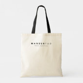 WanderTag - Tote Bag Tragetasche (Rückseite)