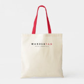 WanderTag - Tote Bag Tragetasche (Rückseite)