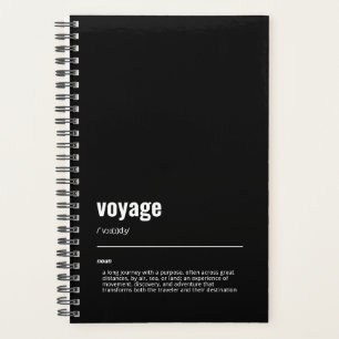 WanderTag - Voyage Black Planer 2026