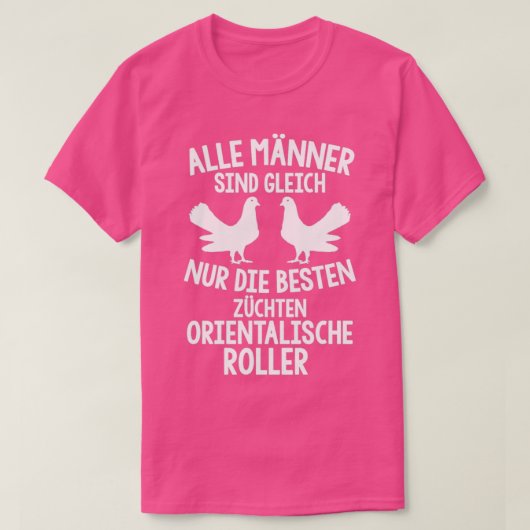 Wandertaube 21 T-Shirt (Design vorne)