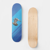 Wandertauben-Falke Skateboard (Vorderseite)