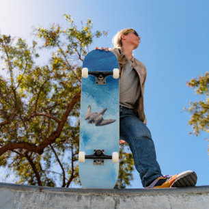Wandertauben-Falke Skateboard