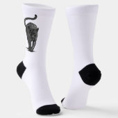 Wandertiger Socken (Gewinkelt)