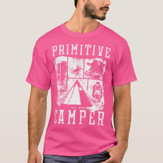 Wandertools Retro Camping Primitive Camper T-Shirt