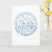 Wandertour Karte (Gelbe Blume)