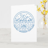 Wandertour Karte (Gelbe Blume)