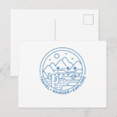 Wandertour Postkarte (Vorne/Hinten)