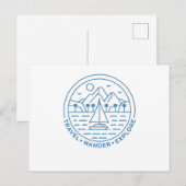 Wandertour Postkarte (Vorne/Hinten)