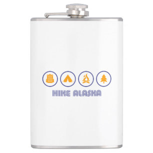 Wanderung Alaska Flachmann