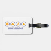 Wanderung Alaska Gepäckanhänger (Rückseite horizontal)