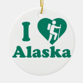 Wanderung Alaska Keramikornament (Vorne)