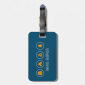 Wanderung Aspen Colorado Gepäckanhänger (Rückseite vertikal)