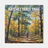 Wanderung auf dem Natchez Trace Magnet (Vorne)