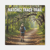 Wanderung auf dem Natchez Trace Magnet (Vorne)