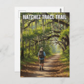 Wanderung auf dem Natchez Trace Postkarte (Vorne/Hinten)