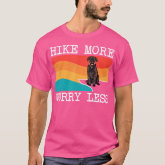 Wanderung Besorgnis erregender weniger großer Schn T-Shirt
