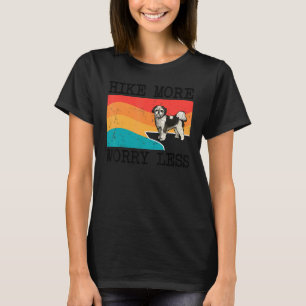 Wanderung Besorgnis erregender weniger schier Tzu- T-Shirt