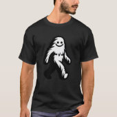 Wanderung Bigfoot - Sasquatch Funny Cryptid lächel T-Shirt (Vorderseite)