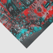 Wanderung Camper Retro Hippie Road zum Glück Seidenpapier (Ausschnitt)