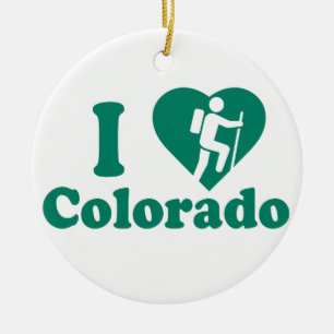 Wanderung Colorado Keramikornament