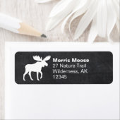 Wanderung Elche Silhouette Wildlife Rücksendeadres (Insitu)