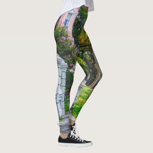 Wanderung entlang der Regenbogenrow Leggings (Rechts)