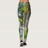Wanderung entlang der Regenbogenrow Leggings (Rückseite)