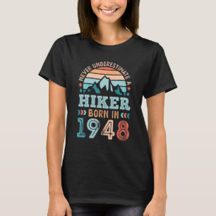 Wanderung geboren 1948 80. Geburtstagswanderung T-Shirt