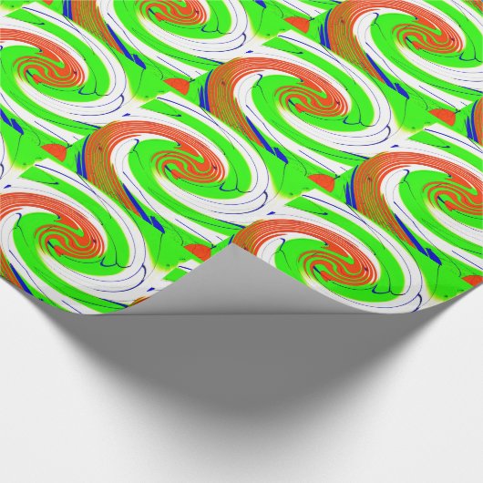 Wanderung Geschenkpapier (Ecke)