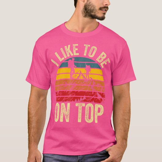 Wanderung Hiker Hikingd T-Shirt (Vorderseite)