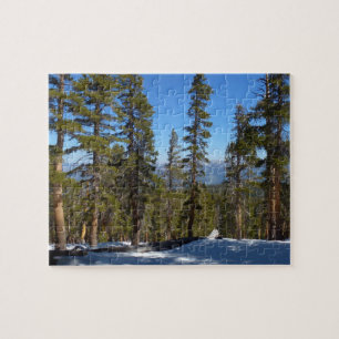 Wanderung hinab von Mitchell Peak im Sequoia Puzzle