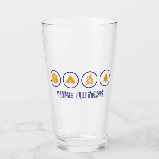 Wanderung Illinois Glas (Vorderseite)
