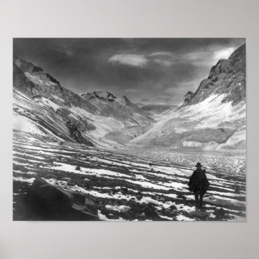 Wanderung im Aconcagua-Tal im Chili Fotograp Poster (Vorne)