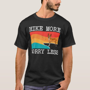 Wanderung mehr Besorgnis weniger Portugiesisch Pod T-Shirt