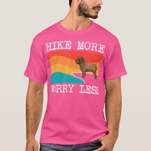 Wanderung mehr Besorgnis weniger Spanischer Wasser T-Shirt
