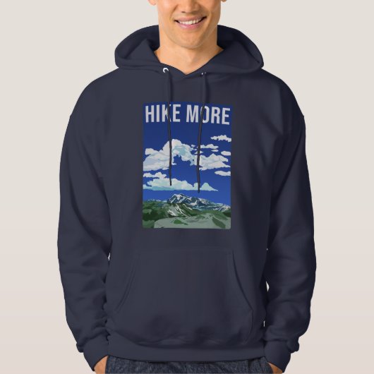 Wanderung Mehr Hoodie (Vorderseite)
