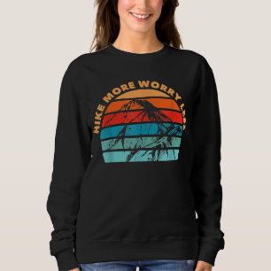 Wanderung Mehr Rückpacken Wanderungen Camping Wand Sweatshirt