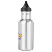 Wanderung Mississippi Edelstahlflasche (Rechts)