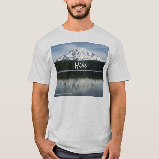 Wanderung (Mt Adams) T-Shirt (Vorderseite)