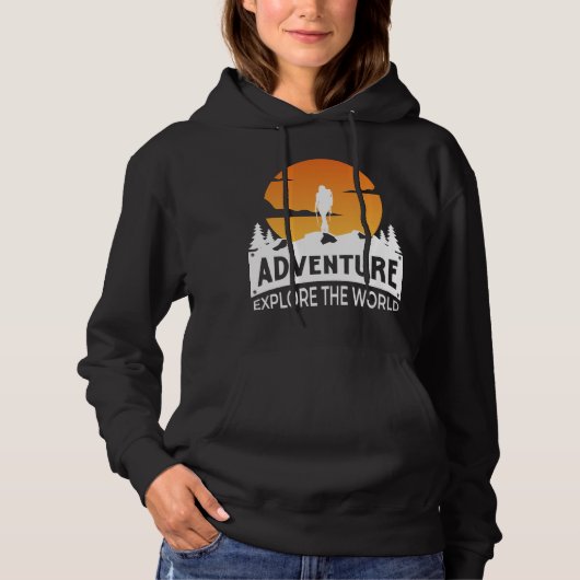 Wanderung Outdoor Adventure Vacation Hoodie (Vorderseite)