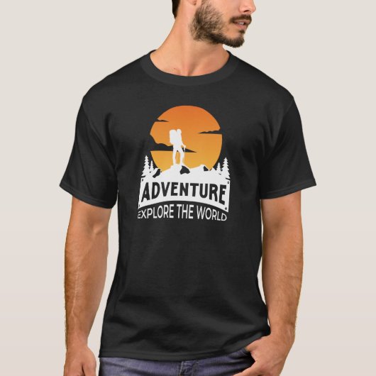 Wanderung Outdoor Adventure Vacation T-Shirt (Vorderseite)