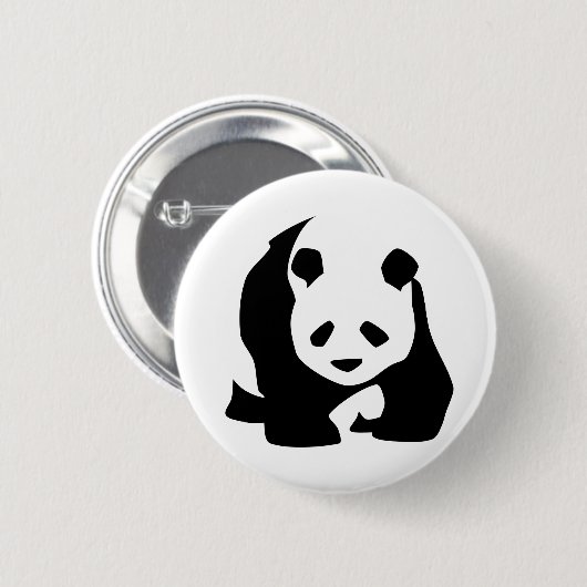 Wanderung Panda Button (Vorne & Hinten)
