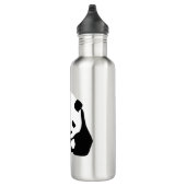 Wanderung Panda Edelstahlflasche (Rechts)