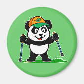 Wanderung Panda Magnet (Vorne)