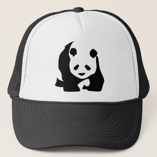 Wanderung Panda Truckerkappe (Vorderseite)