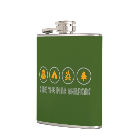 Wanderung Pine Barrens New Jersey Flachmann (Links)