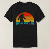 Wanderung Retro Sunset Off Chihuahua Dog T-Shirt (Design vorne)